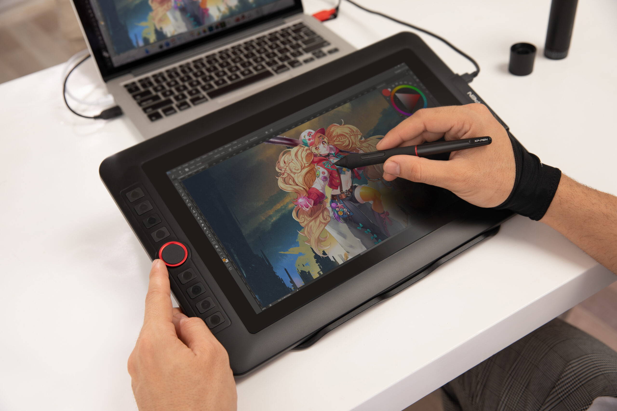 XPPen Artist Display 13.3 Pro graphic tablet Black 5080 lpi 293.76 x 165.24 mm USB