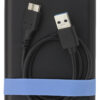 Verbatim Store´N´Go Enclosure Kit HDD/SSD enclosure Black, Blue 2.5"