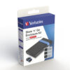 Verbatim Store´N´Go Enclosure Kit HDD/SSD enclosure Black, Blue 2.5"
