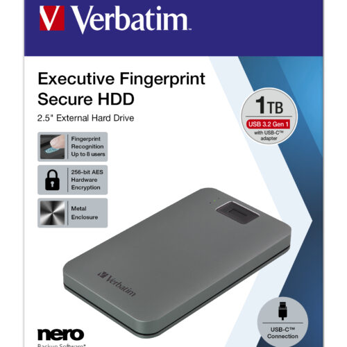 Verbatim Executive Fingerprint Secure