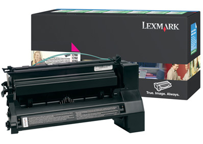 Lexmark C780H1MG Toner cartridge magenta return program, 10.000 pages ISO/IEC 19798 for Lexmark C 780/782