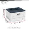 Xerox B310 A4 40ppm Wireless Duplex Printer PS3 PCL5e/6 2 Trays Total 350 Sheets UK
