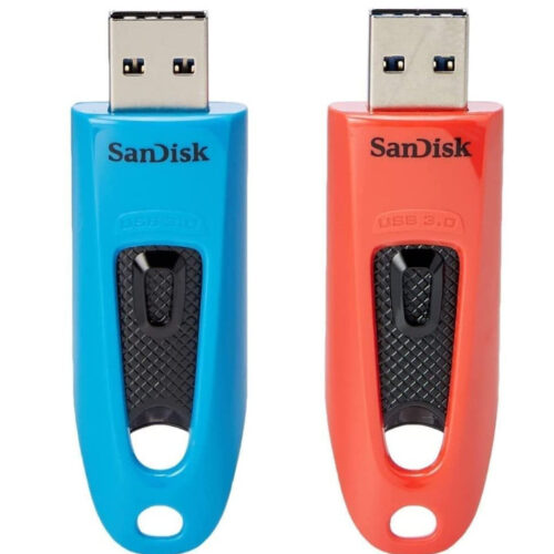 SanDisk Ultra USB flash drive 64 GB USB Type-A 3.2 Gen 1 (3.1 Gen 1) Blue, Red