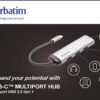 93123558_2767949652 Verbatim USB-C Multiport Hub Four port USB 3.2 Gen 1