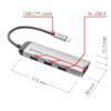 93123558_9319000076 Verbatim USB-C Multiport Hub Four port USB 3.2 Gen 1