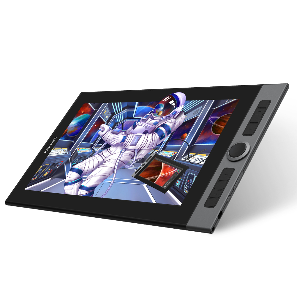 XPPen Artist Pro 16 graphic tablet Black, Silver 5080 lpi 340.99 x 191.81 mm USB