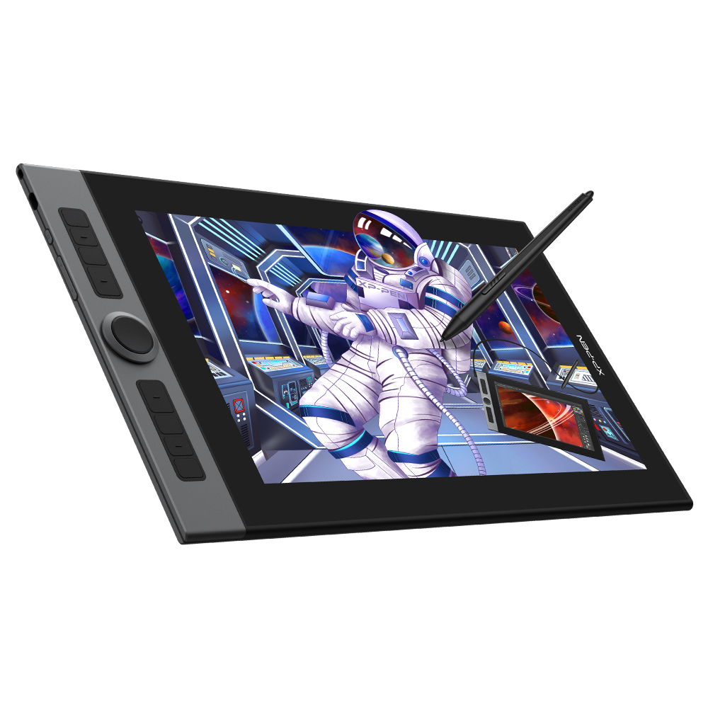 XPPen Artist Pro 16 graphic tablet Black, Silver 5080 lpi 340.99 x 191.81 mm USB