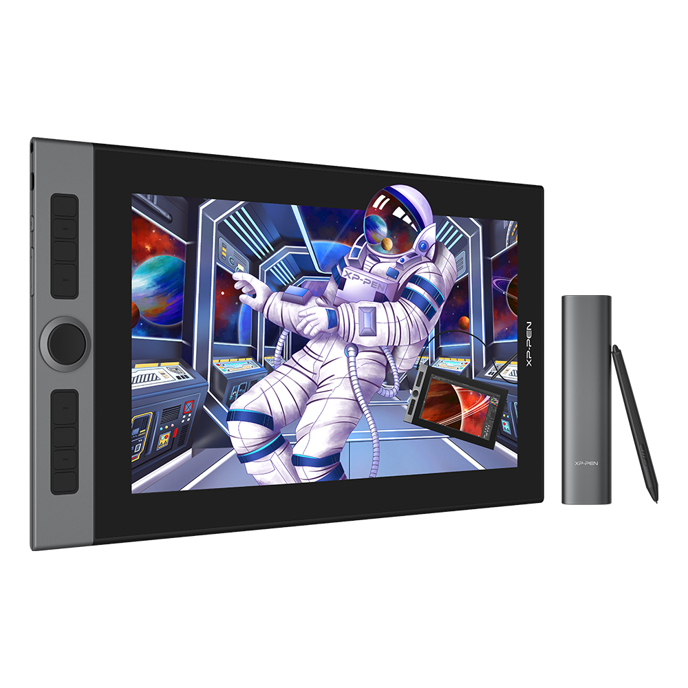 XPPen Artist Pro 16 graphic tablet Black, Silver 5080 lpi 340.99 x 191.81 mm USB