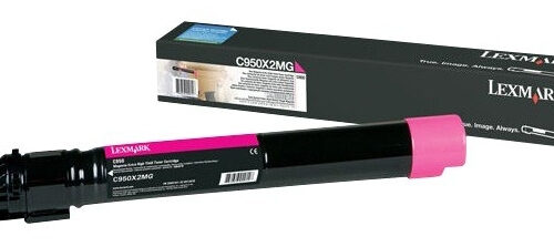 Lexmark C950X2MG Toner magenta, 22.000 pages ISO/IEC 19798 for Lexmark C 950