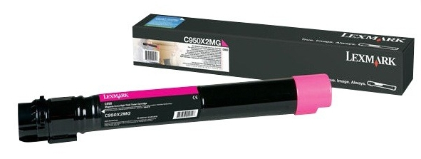 Lexmark C950X2MG Toner magenta, 22.000 pages ISO/IEC 19798 for Lexmark C 950