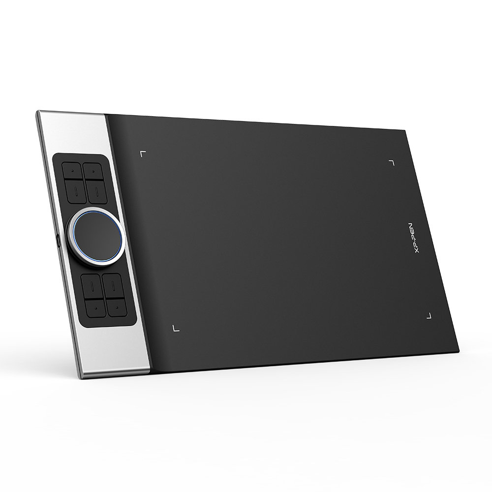 XPPen Deco Pro MW graphic tablet Black, Silver 5080 lpi 279.4 x 152.4 mm Bluetooth