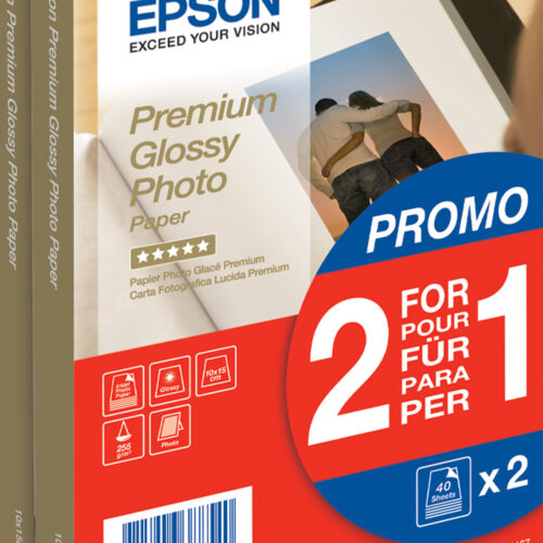 Epson C13S042167 Premium Glossy Photo Paper 80 sheet  255g/m²