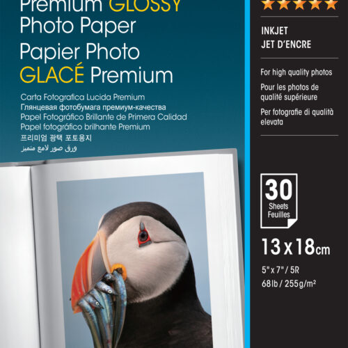 Epson C13S042154 High-glossy-film Premium 30 sheet 13x18cm 255g/m² for InkJet