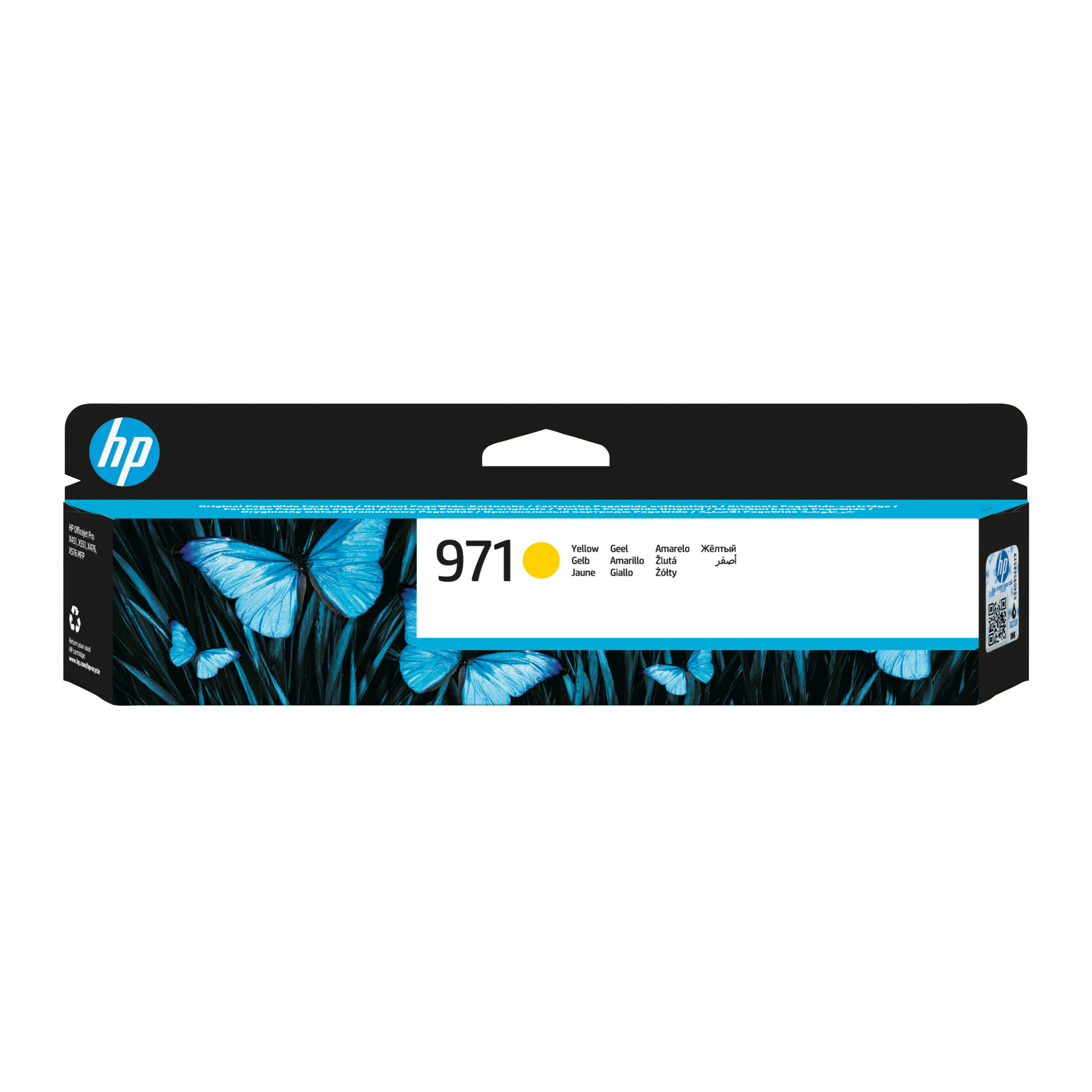 93f1947a889f9f770cc6df4b2c9c9e4de8b420b9 HP CN624AE/971 Ink cartridge yellow, 2.500 pages ISO/IEC 24711 24.5ml for HP OfficeJet Pro X