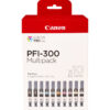 Canon 4192C008/PFI-300 Ink cartridge multi pack MBk,PBk,C,M,Y,PC,PM,R,Gy,CO Pack=10 for Canon IPF Pro 300