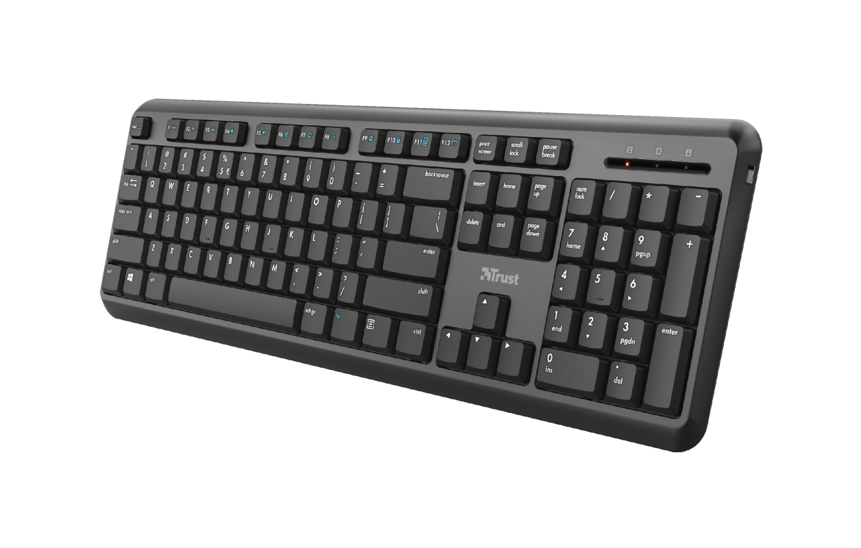 94382653_2518018625 Trust TK-350 keyboard Universal RF Wireless QWERTY UK English Black