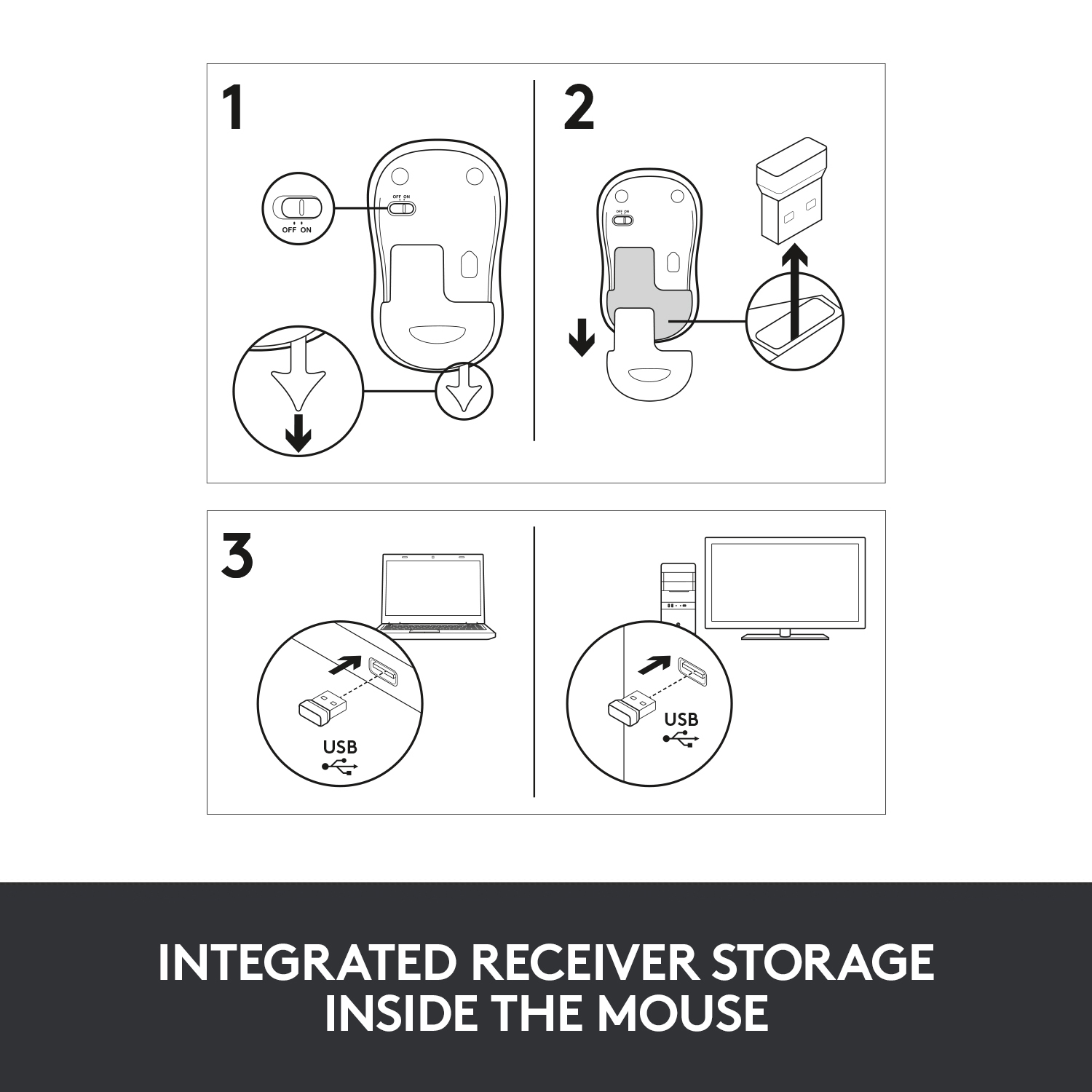 Logitech Wireless Mouse M185