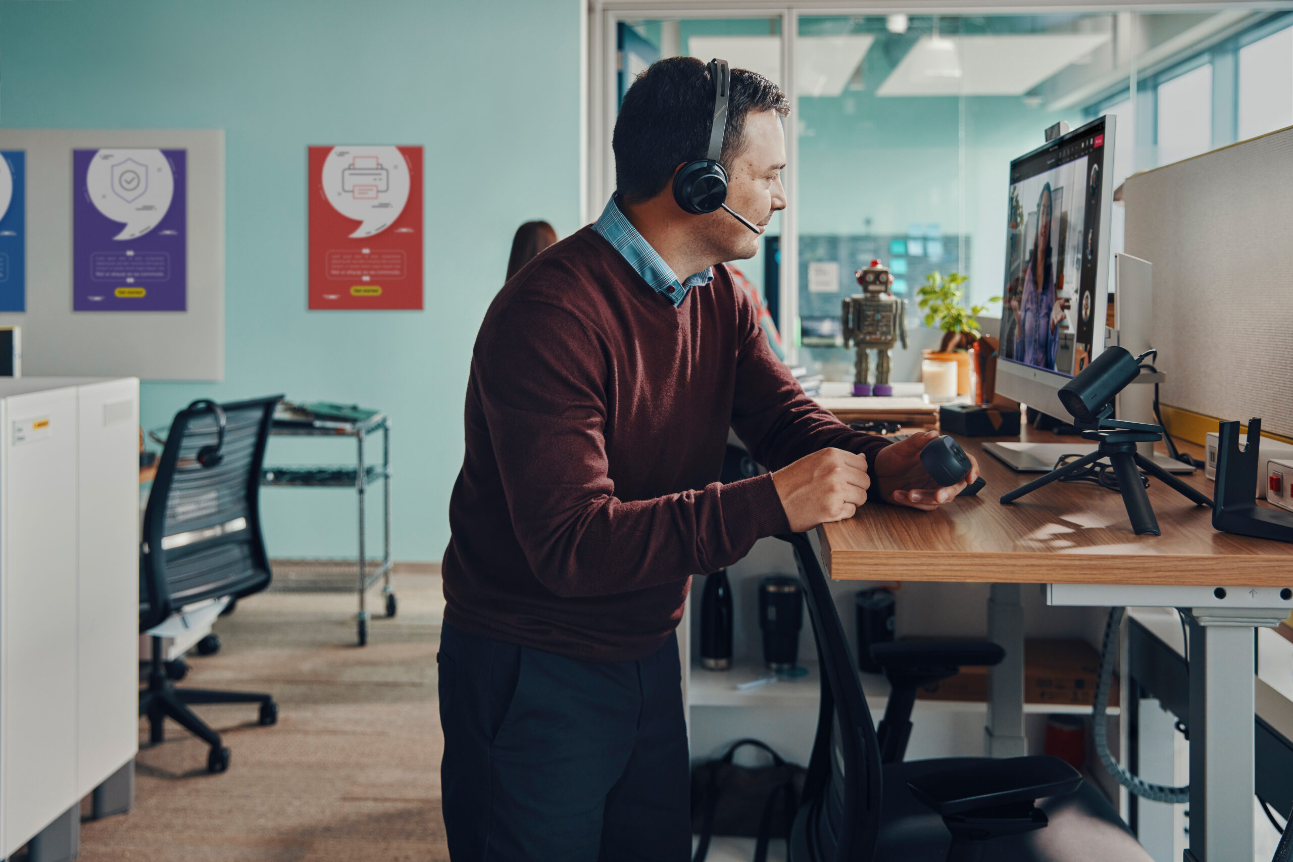 9467af9ed3c9b121a330900ad2d9ad7e83016654 HP Poly Voyager Focus 2 Microsoft Teams Certified USB-A Headset