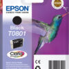 9476658_2760608366 Epson C13T08014011/T0801 Ink cartridge black, 330 pages ISO/IEC 24711 7.4ml for Epson Stylus Photo P 50/PX/PX 730/R 265