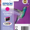 Epson C13T08034011/T0803 Ink cartridge magenta, 220 pages ISO/IEC 24711 7.4ml for Epson Stylus Photo P 50/PX/PX 730/R 265