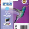 Epson C13T08054011/T0805 Ink cartridge light cyan, 330 pages ISO/IEC 24711 7.4ml for Epson Stylus Photo P 50/PX/PX 730/R 265