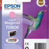 Epson C13T08064011/T0806 Ink cartridge light magenta, 520 pages ISO/IEC 24711 7.4ml for Epson Stylus Photo P 50/PX/PX 730/R 265