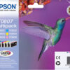 Epson C13T08074011/T0807 Ink cartridge multi pack Bk,C,M,Y,LC,LM, 6x220 pages 6x7,4ml Pack=6 for Epson Stylus Photo P 50/PX/PX 730/R 265