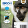 Epson C13T08924011/T0892 Ink cartridge cyan, 170 pages ISO/IEC 24711 3.5ml for Epson Stylus S 20/SX 115/SX 415
