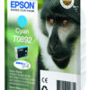 Epson C13T08924011/T0892 Ink cartridge cyan, 170 pages ISO/IEC 24711 3.5ml for Epson Stylus S 20/SX 115/SX 415