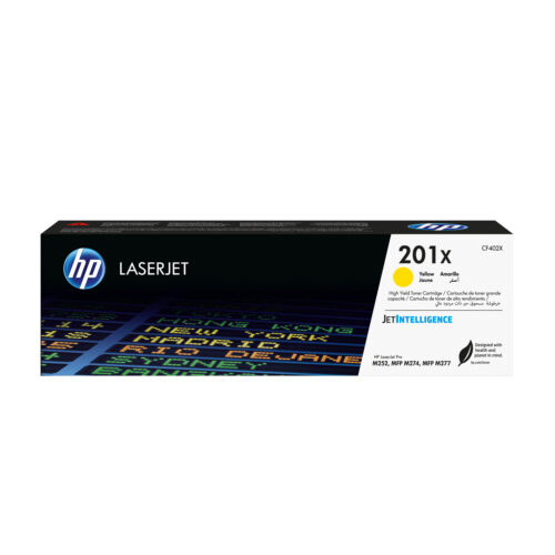 HP CF402X/201X Toner cartridge yellow high-capacity, 2.300 pages ISO/IEC 19752 for HP Pro M 252