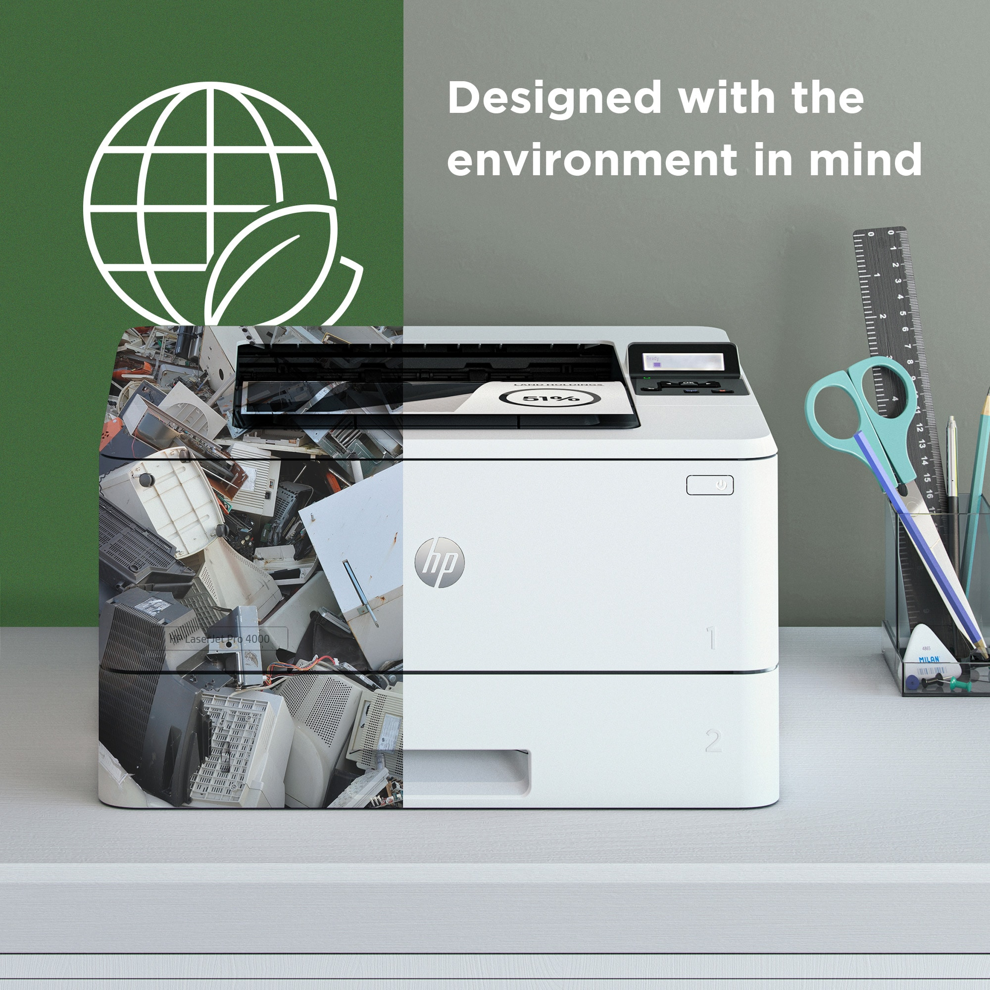 HP LaserJet Pro 4002dne Laserprinter (2Z605E)