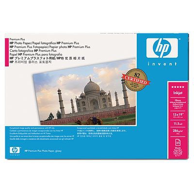 95189-HP HP Q5486A High-glossy-photopaper Premium 25 sheet DIN A3+ 286g/m² for InkJet