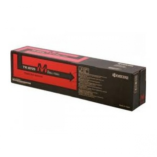 Kyocera 1T02K9BNL0/TK-8705M Toner-kit magenta, 30.000 pages ISO/IEC 19798 for KM TASKalfa 6550