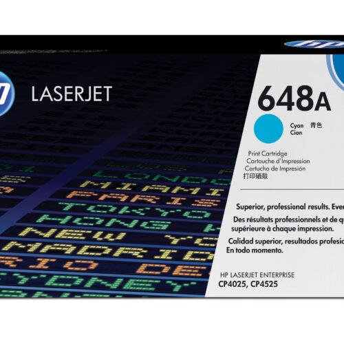HP CE261A/648A Toner cartridge cyan, 11.000 pages ISO/IEC 19798 for HP CLJ CP 4025/4520