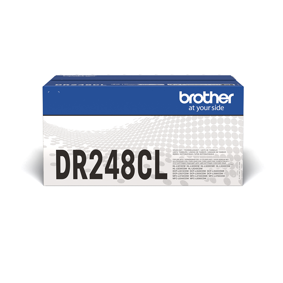 Brother DR-248CL Drum kit Bk,C,M,Y, 4x30.000 pages Pack=4 for Brother DCP-L 3500/HL-L 8200/MFC-L 8300