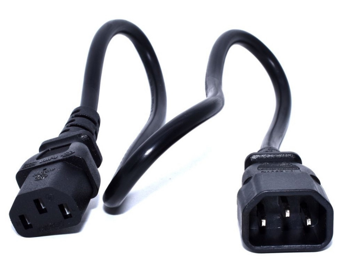 95f3f9812cd346a5c7c78b86b2e83999f6a009fd Zebra CS-RAC-IEC-CRD power cable Black 0.48 m C13 coupler C14 coupler