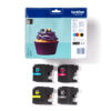 960376f791a0f23564dbf0ab73e6921634578f43 Brother LC-123VALBPDR Ink cartridge multi pack Bk,C,M,Y, 4x600 pages ISO/IEC 24711 Pack=4 for Brother DCP-J 132/MFC-J 4510/MFC-J 6920