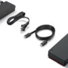 Lenovo ThinkPad Universal Thunderbolt 4 Smart Dock Wired Black