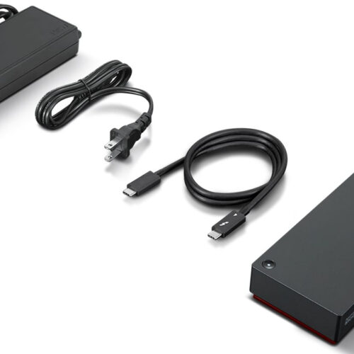 Lenovo ThinkPad Universal Thunderbolt 4 Smart Dock Wired Black