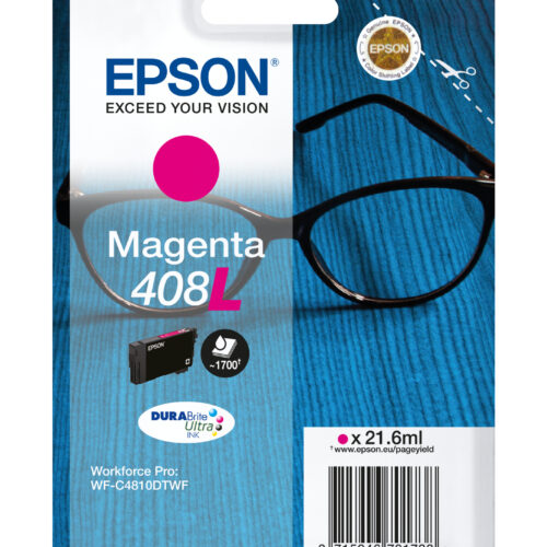 96520617_2675357799 Epson C13T09K34010/408L Ink cartridge magenta high-capacity, 1.700 pages 21,6ml for Epson WF-C 4810