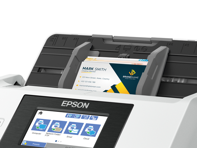 Epson WorkForce DS-790WN Sheet-fed scanner 600 x 600 DPI A4 Black, White