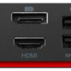 Lenovo 40B20135UK laptop dock/port replicator Wired USB 3.2 Gen 1 (3.1 Gen 1) Type-A + Type-C Black