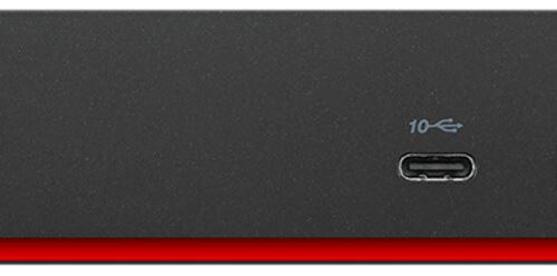 Lenovo 40B20135UK laptop dock/port replicator Wired USB 3.2 Gen 1 (3.1 Gen 1) Type-A + Type-C Black