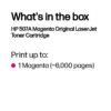 HP CE403A/507A Toner cartridge magenta, 6.000 pages ISO/IEC 19798 for HP LaserJet EP 500
