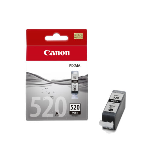 Canon 2932B005/PGI-520PGBK Ink cartridge black pigmented Blister, 324 pages 19ml for Canon Pixma IP 3600/MP 980