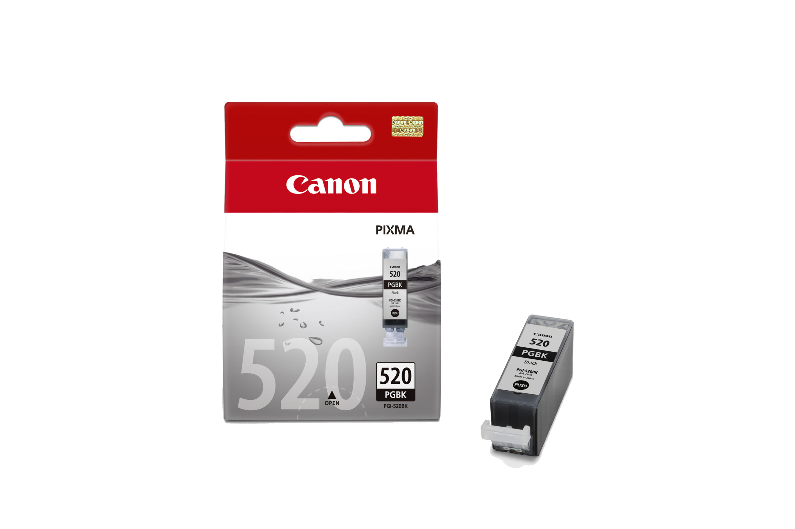 Canon 2932B005/PGI-520PGBK Ink cartridge black pigmented Blister, 324 pages 19ml for Canon Pixma IP 3600/MP 980