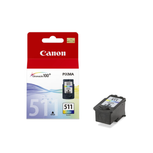 Canon 2972B005/CL-511 Printhead cartridge color Blister, 244 pages 9ml for Canon Pixma MP 240