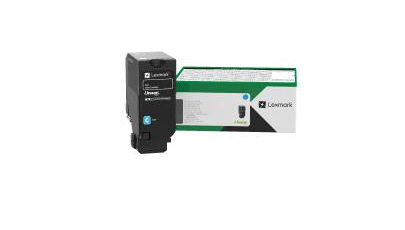 Lexmark 71C2XC0 Toner-kit cyan extra High-Capacity return program, 12.500 pages ISO/IEC 19752 for Lexmark CS 735