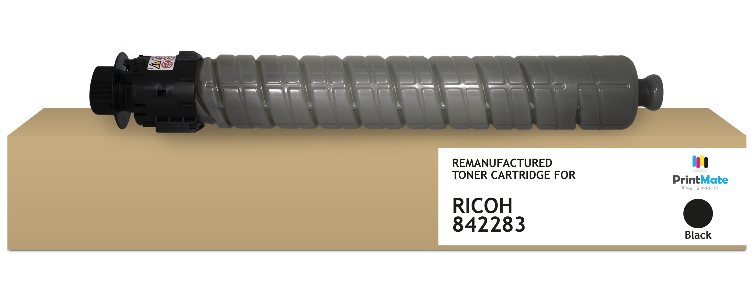 PrintMate RICOH 842283, remanufactured toner, Black 33000p