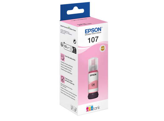 99e259459548bda30e54248f3f8a4ecf Epson C13T09B640/107 Ink cartridge light magenta, 7.200 pages 70ml for Epson ET-18100